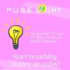 Pure-Light Technology invented Pure-Light Bulbs for removing harmful chemicals offer General